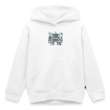 Lehrer Lehrerin Geld und Ruhm Geschenk - Kinder Premium Organic Hoodie - Weiß - Vorne - AI Model Kid Female (0cm)