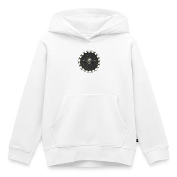 Atemberaubende und elegante Lotusblume. - Kinder Premium Organic Hoodie - Weiß - Vorne - AI Model Kid Female (0cm)