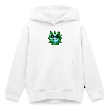 Cool Planet: Die umweltfreundliche Erde - Kinder Premium Organic Hoodie - Weiß - Vorne - AI Model Kid Female (0cm)
