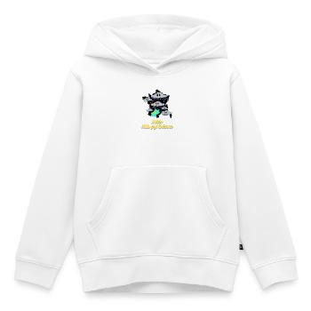 Midi-Pyrenäen Wetter - Kinder Premium Organic Hoodie - Weiß - Vorne - AI Model Kid Female (0cm)