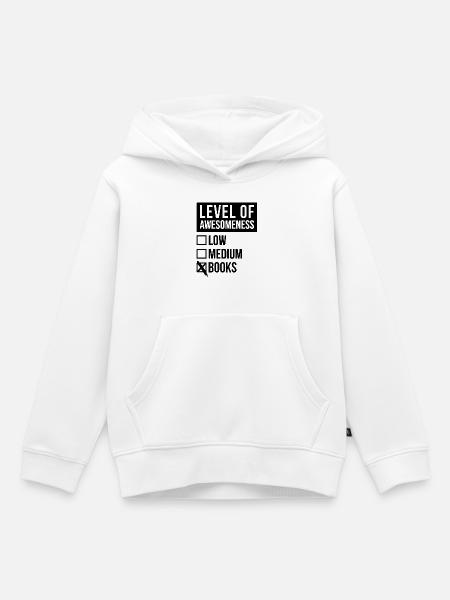 Bibliothekar Bibliothekar Bibliothekar - Kinder Premium Organic Hoodie - Weiß