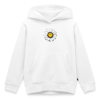 Daisy - Kids Premium Organic Hoodie - white - Front - AI Model Kid Female (0cm)