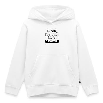 Tschüss Kindergarten - Erzieherin Elternzeit - Kinder Premium Organic Hoodie - Weiß - Vorne - AI Model Kid Female (0cm)