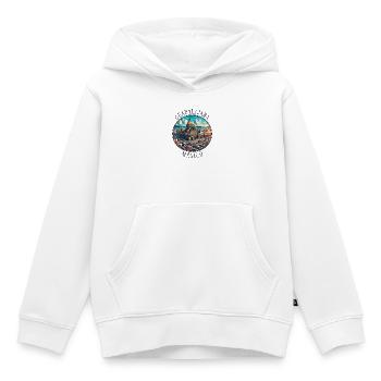 Guadalajara Mexiko Reise Design - Kinder Premium Organic Hoodie - Weiß - Vorne - AI Model Kid Female (0cm)