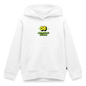Complaining Ardennes - Kids Premium Organic Hoodie - white - Front - AI Model Kid Female (0cm)