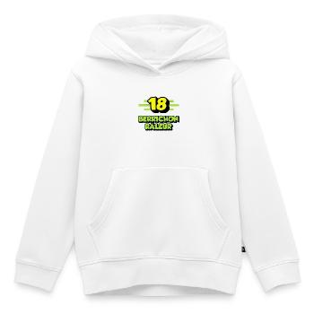 Complaining Berrichon - Kids Premium Organic Hoodie - white - Front - AI Model Kid Female (0cm)