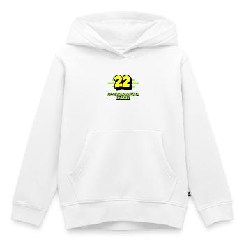 Complaining Costarmorican - Kids Premium Organic Hoodie - white - Front - AI Model Kid Female (0cm)