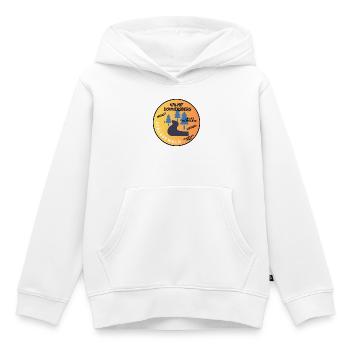 Voyage dans le Palatinat - Sweat Premium à capuche enfant bio - blanc - Devant - AI Model Kid Female (0cm)