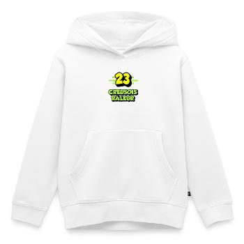 Complaining Creuse - Kids Premium Organic Hoodie - white - Front - AI Model Kid Female (0cm)