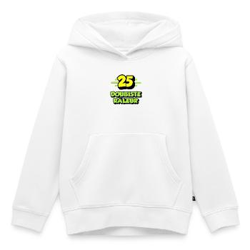 Complaining dubist - Kids Premium Organic Hoodie - white - Front - AI Model Kid Female (0cm)