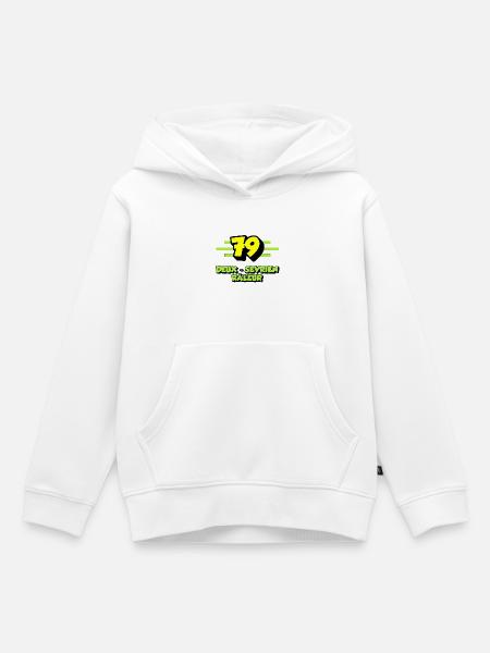 Zwei grummelnde Sevrianer - Kinder Premium Organic Hoodie - Weiß