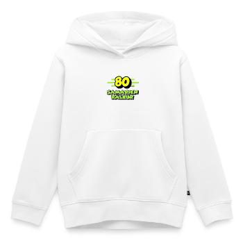 Complaining Samarian - Kids Premium Organic Hoodie - white - Front - AI Model Kid Female (0cm)