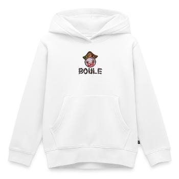 PRATEN HALLOWEEN KOSTÜM - BOULEBALL - Kinder Premium Organic Hoodie - Weiß - Vorne - AI Model Kid Female (0cm)
