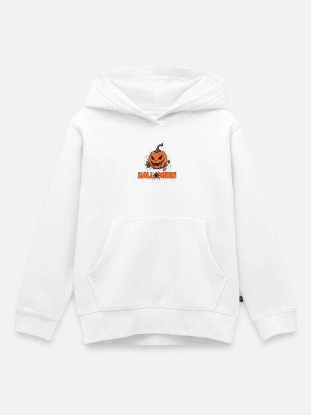 Halloween - Kinder Premium Organic Hoodie - Weiß