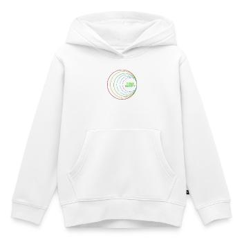 Rote Verschiebung - Kinder Premium Organic Hoodie - Weiß - Vorne - AI Model Kid Female (0cm)