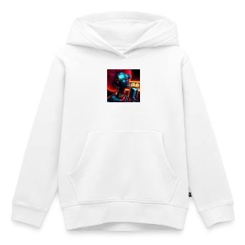 Diva Jazz Club - Kinder Premium Organic Hoodie - Weiß - Vorne - AI Model Kid Female (0cm)