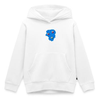 Limousin Region - Kinder Premium Organic Hoodie - Weiß - Vorne - AI Model Kid Female (0cm)