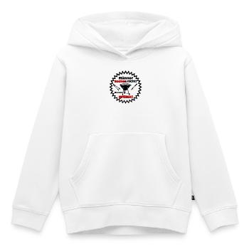 Männer grillen – Koch mit Humor - Kinder Premium Organic Hoodie - Weiß - Vorne - AI Model Kid Female (0cm)