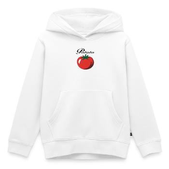 Pomme de terre - Sweat Premium à capuche enfant bio - blanc - Devant - AI Model Kid Female (0cm)
