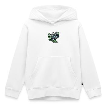 Zombie Kamera - Kinder Premium Organic Hoodie - Weiß - Vorne - AI Model Kid Female (0cm)