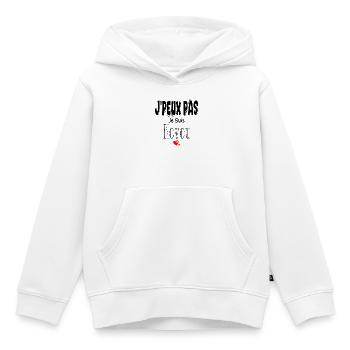 J'Peux Pas Je suis Neveu - Sweat Premium à capuche enfant bio - blanc - Devant - AI Model Kid Female (0cm)