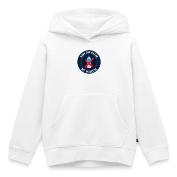 Retten Sie den Ozean - Kinder Premium Organic Hoodie - Weiß - Vorne - AI Model Kid Female (0cm)