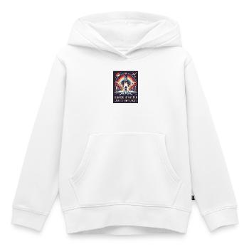 Space Shuttle - The Journey Begins - Kids Premium Organic Hoodie - white - Front - AI Model Kid Female (0cm)