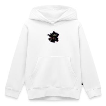 Le Tour - Kinder Premium Organic Hoodie - Weiß - Vorne - AI Model Kid Female (0cm)
