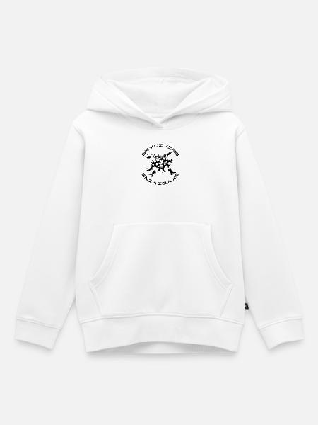 Skydiving - Kinder Premium Organic Hoodie - Weiß