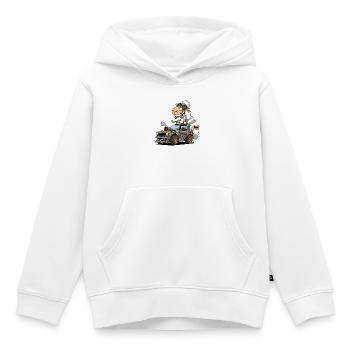 Skurrile Schafe, die brüllen - Kinder Premium Organic Hoodie - Weiß - Vorne - AI Model Kid Female (0cm)