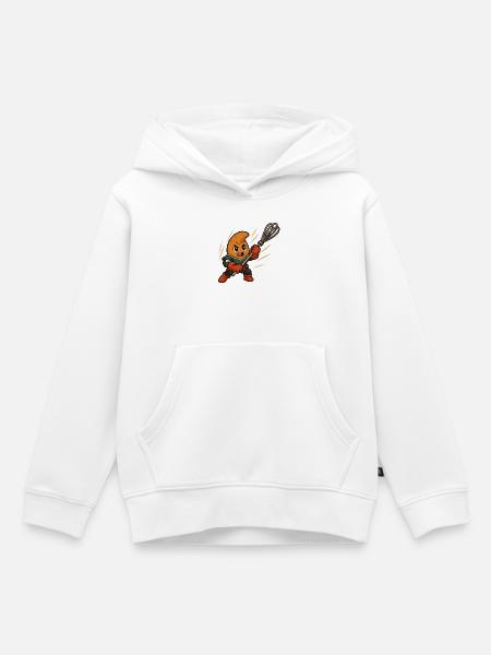 Anime Kipferl - Kinder Premium Organic Hoodie - Weiß