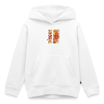 Sternzeichen Fische - Kinder Premium Organic Hoodie - Weiß - Vorne - AI Model Kid Female (0cm)