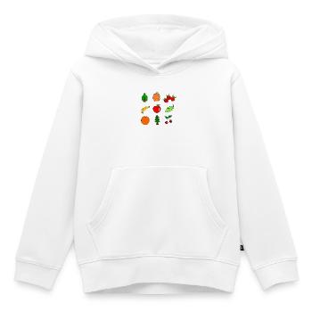 Naturmotive - Kinder Premium Organic Hoodie - Weiß - Vorne - AI Model Kid Female (0cm)