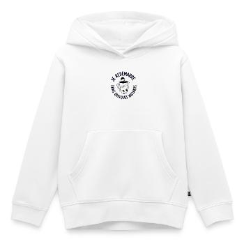 Coffee addict - Kids Premium Organic Hoodie - white - Front - AI Model Kid Female (0cm)