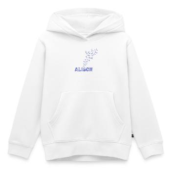Segeln Alison - Kinder Premium Organic Hoodie - Weiß - Vorne - AI Model Kid Female (0cm)