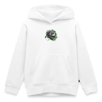 Gorilla - Kinder Premium Organic Hoodie - Weiß - Vorne - AI Model Kid Female (0cm)