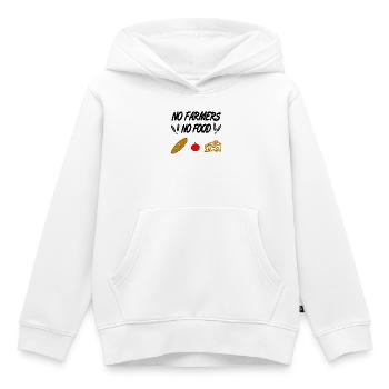 Bauer - Kinder Premium Organic Hoodie - Weiß - Vorne - AI Model Kid Female (0cm)