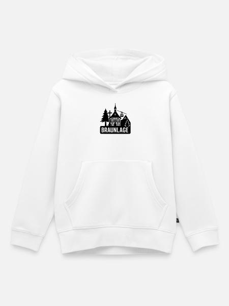Braunlage Harz - Kinder Premium Organic Hoodie - Weiß