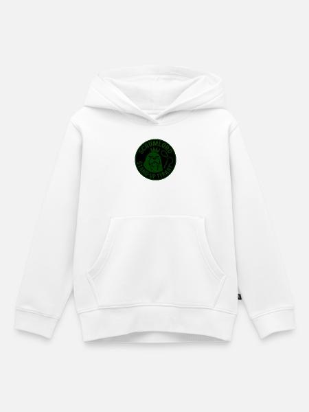 Scrumlord Stand-Up Tyranny - Kinder Premium Organic Hoodie - Weiß