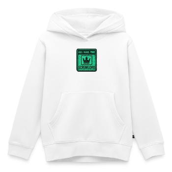 Des choses amusantes pour les Scrum Masters et les Coachs Agiles - Sweat Premium à capuche enfant bio - blanc - Devant - AI Model Kid Female (0cm)