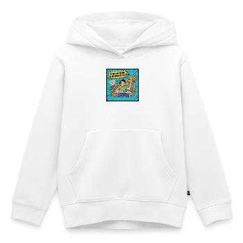 Diät und Hoffnungen Comics - Kinder Premium Organic Hoodie - Weiß - Vorne - AI Model Kid Female (0cm)