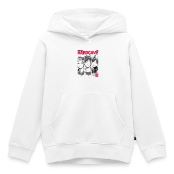 Hardcore Trio Porträt - Kinder Premium Organic Hoodie - Weiß - Vorne - AI Model Kid Female (0cm)