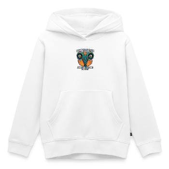 Born to Glitch – Aries Uploading Energy - Kids Premium Organic Hoodie - white - Front - AI Model Kid Female (0cm)
