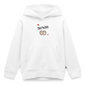 Farewell colleagues goodbye hedgehog - Kids Premium Organic Hoodie - white - Front - AI Model Kid Female (0cm)