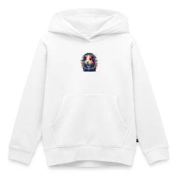 Rainbow Gamer Versuchskaninchen - Kinder Premium Organic Hoodie - Weiß - Vorne - AI Model Kid Female (0cm)