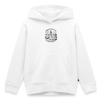 Illustration Nord-Pas-de-Calais Les Ch’tis - Sweat Premium à capuche enfant bio - blanc - Devant - AI Model Kid Female (0cm)