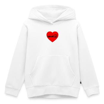 Truck - Kinder Premium Organic Hoodie - Weiß - Vorne - AI Model Kid Female (0cm)