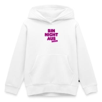 Bin Nicht Aus Zucker - Kinder Premium Organic Hoodie - Weiß - Vorne - AI Model Kid Female (0cm)