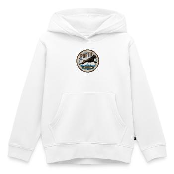 Portugiesischer Wasserhund – Tauchteam - Kinder Premium Organic Hoodie - Weiß - Vorne - AI Model Kid Female (0cm)