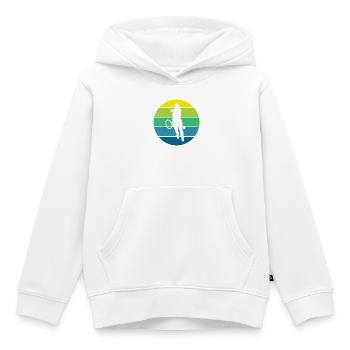 Tennis - Kinder Premium Organic Hoodie - Weiß - Vorne - AI Model Kid Female (0cm)
